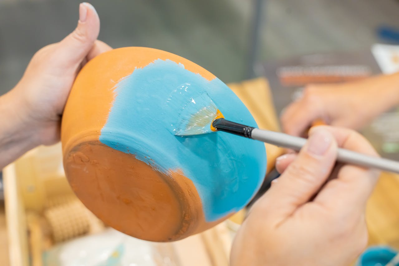 illustration décoration céramique techniques