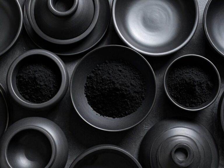 illustration penta black pigment noir céramique