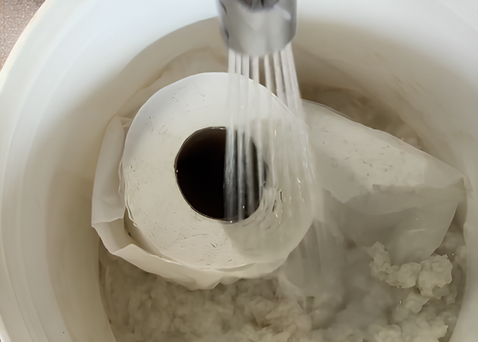 papier toilette paper clay céramique