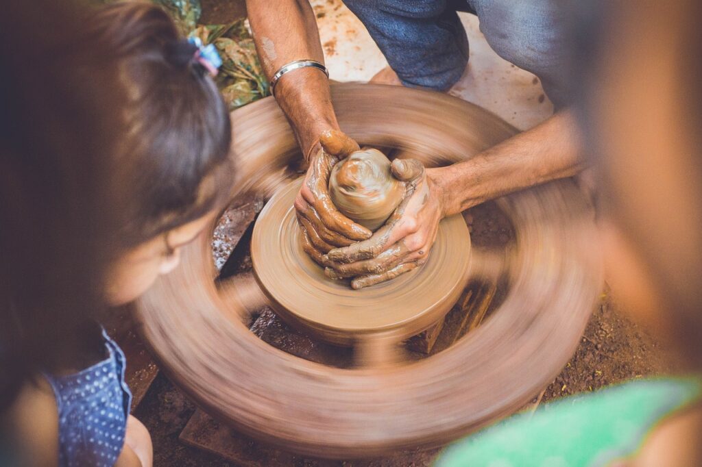 hands, pottery, pot, brown, wheel, mud, craftsmanship, clay, shaping, working hands, moulding, skill, expertise, pottery, pottery, pottery, pottery, pottery, clay, skill, skill, skill, skill, expertise