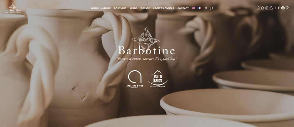 Poterie Barbotine