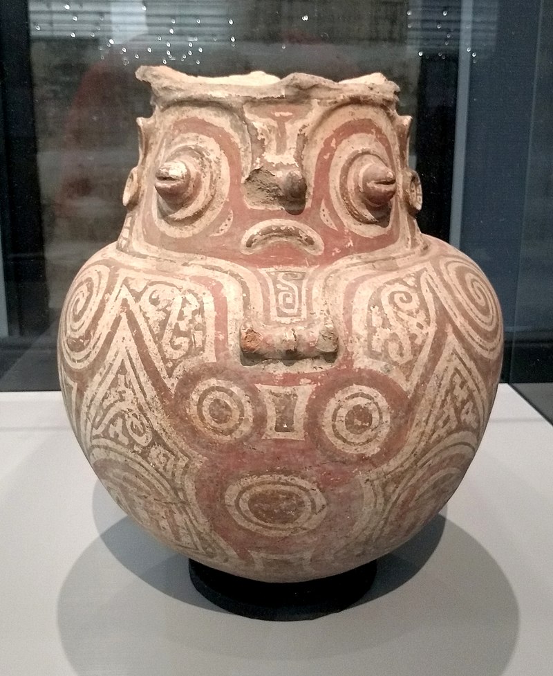 Urne funéraire de la tribu Marajoara