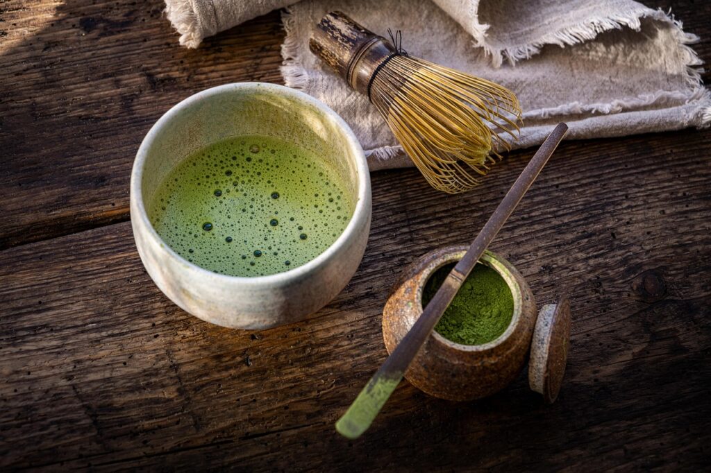 céramique thé matcha