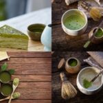 collage photo matcha