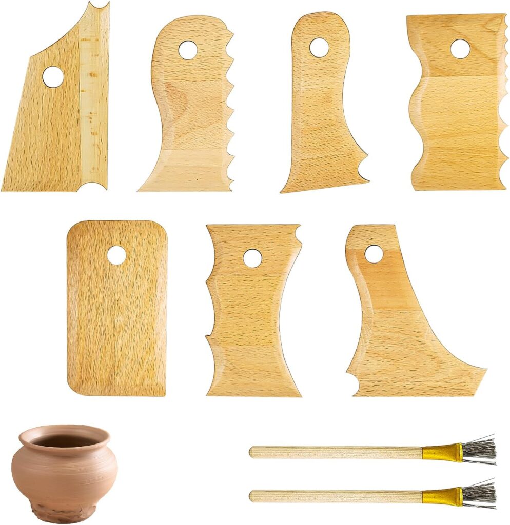 ensemble esthèques kit poterie outils