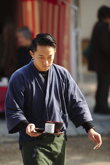 japon homme thé