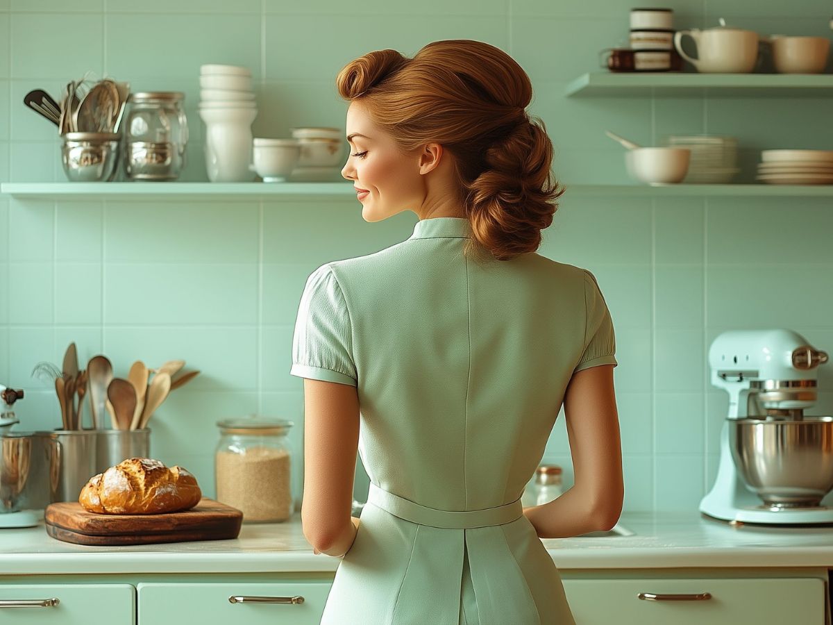 tradwife femme cuisine