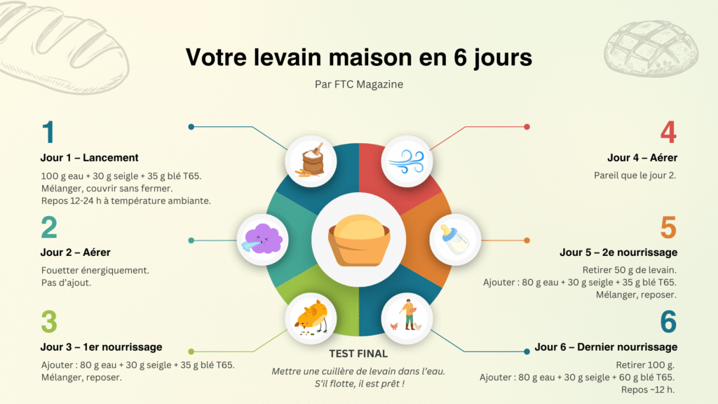 Votre levain en 6 jours - FTC Mag-min