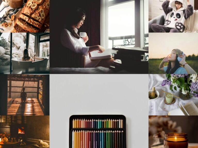 collage moments cocooning réussis