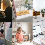 collage top métiers authentiques reconversion femme