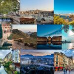 collage villes françaises les plus slow living friendy