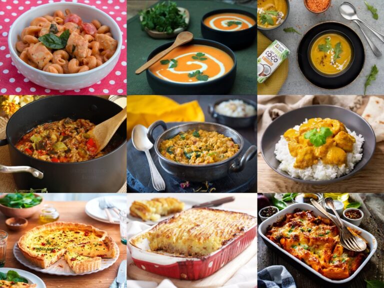 collage batch cooking recettes healthy
