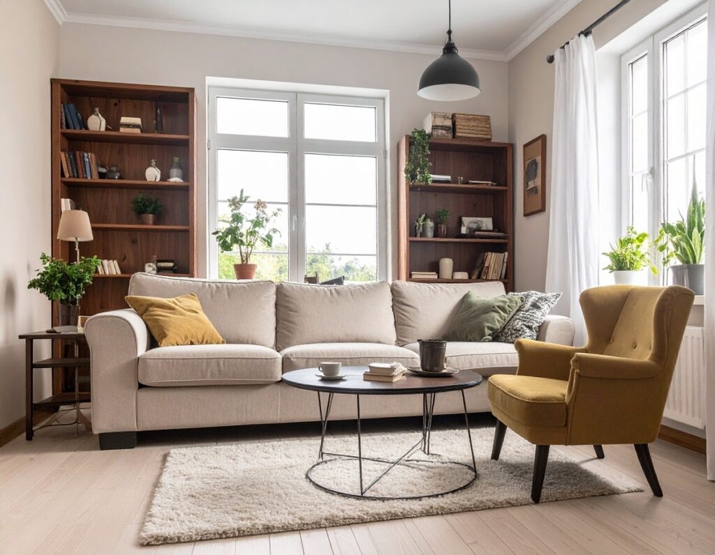 meubles disproportionnés intérieur déco