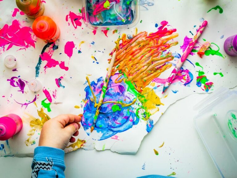 activités enfants peinture