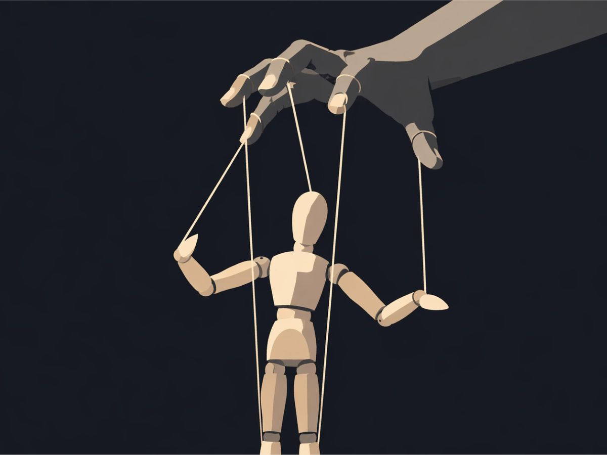 micromanagement poupée manipulation fils