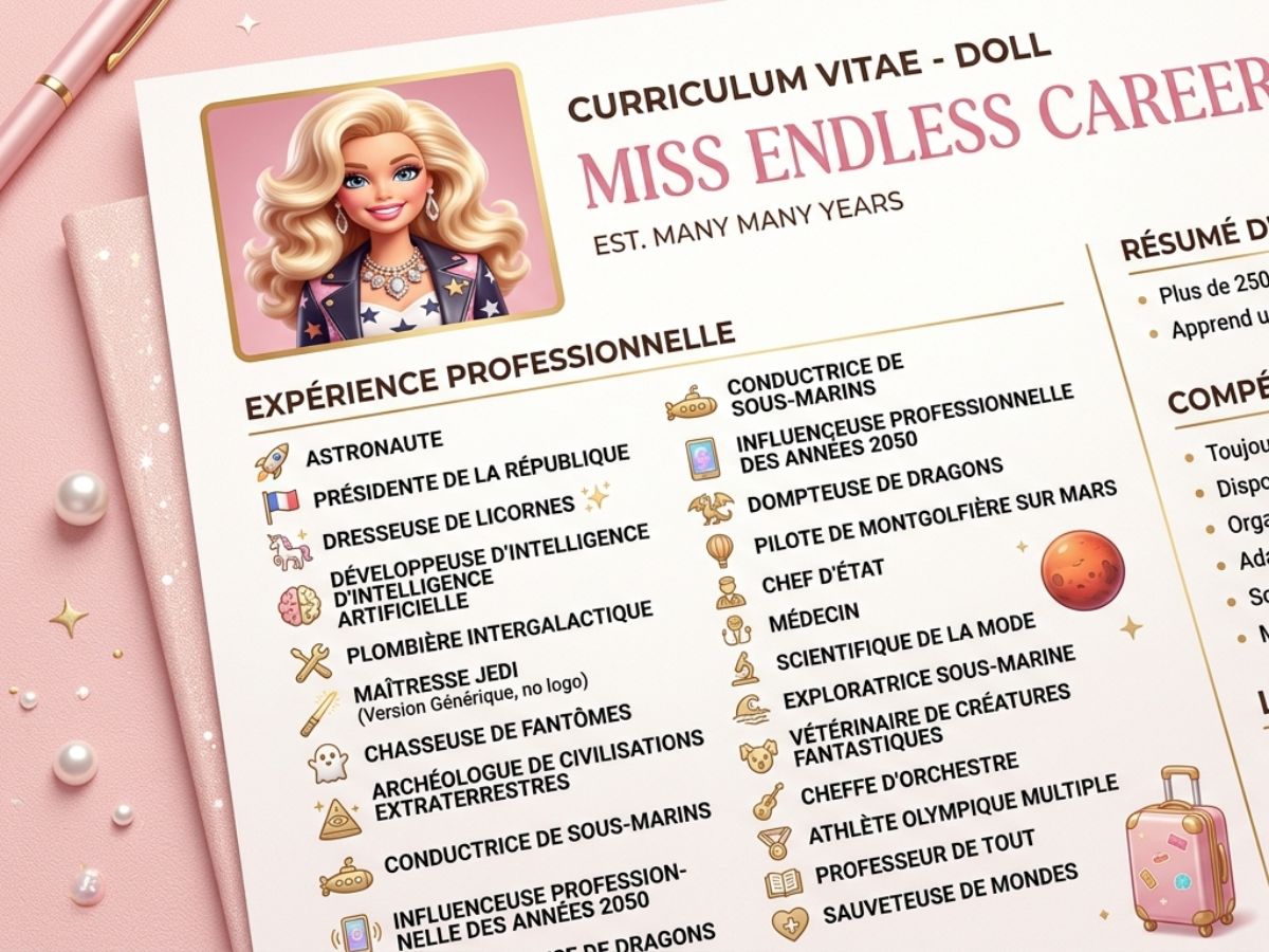 FTC Magazine - CV improbable barbie